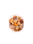 Premium Mix Kernels in a 150g round plexi box, featuring a selection of high-quality, crunchy kernels, perfect for snacking or gifting.
